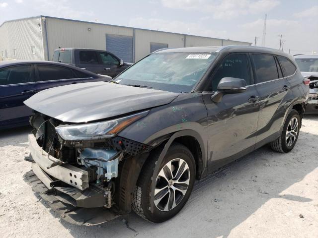 toyota highlander 2020 5tdgzrahxls011943