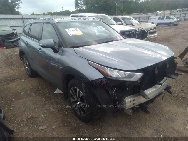 toyota highlander 2020 5tdgzrahxls014776