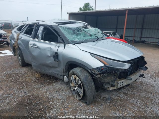 toyota highlander 2021 5tdgzrahxms516544