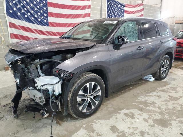 toyota highlander 2021 5tdgzrbh0ms542956