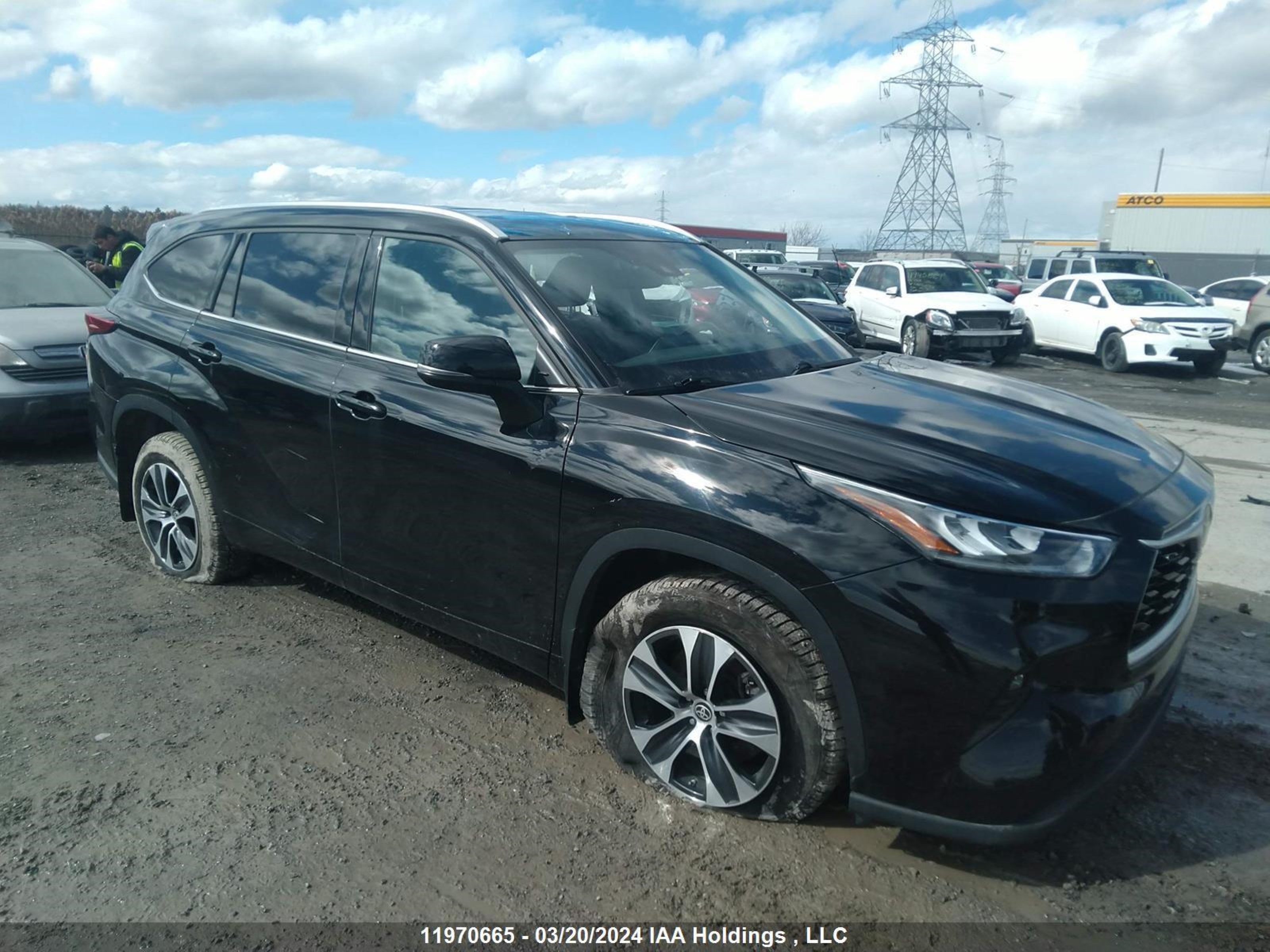 toyota highlander 2021 5tdgzrbh0ms549566