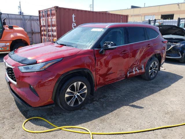 toyota highlander 2021 5tdgzrbh0ms553343