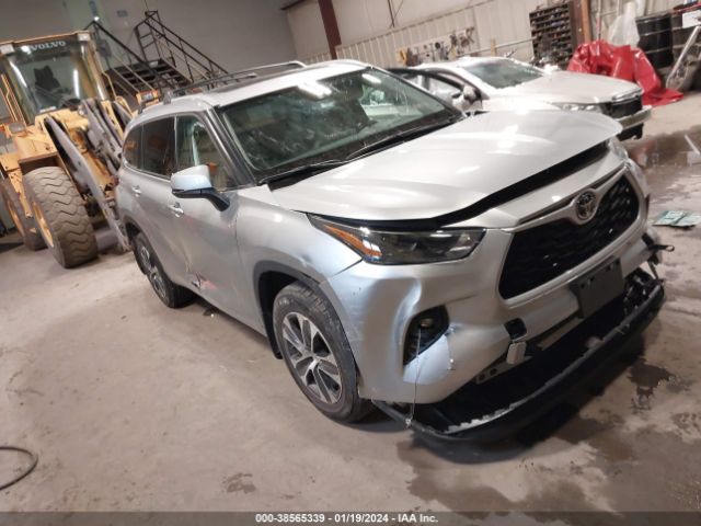 toyota highlander 2022 5tdgzrbh0ns593519