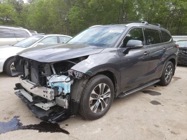 toyota highlander 2021 5tdgzrbh1ms542304