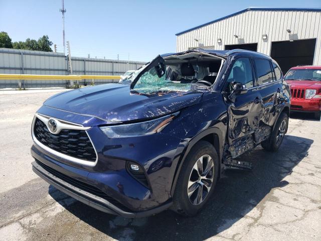 toyota highlander 2021 5tdgzrbh1ms556218