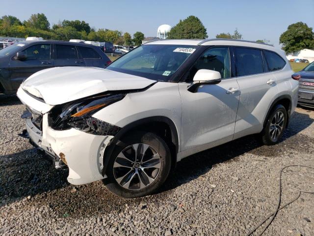 toyota highlander 2022 5tdgzrbh1ns163062