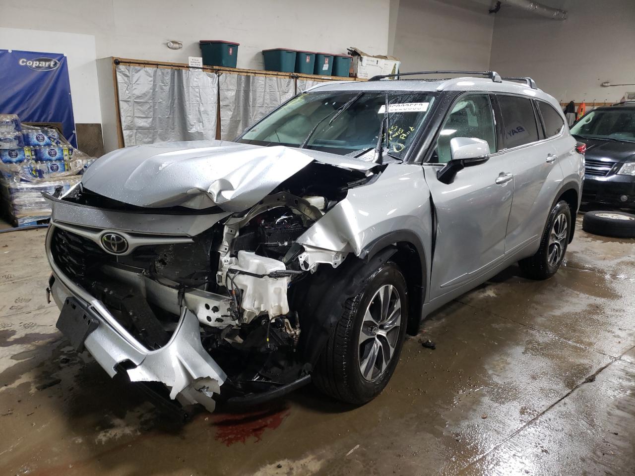 toyota highlander 2022 5tdgzrbh1ns249844