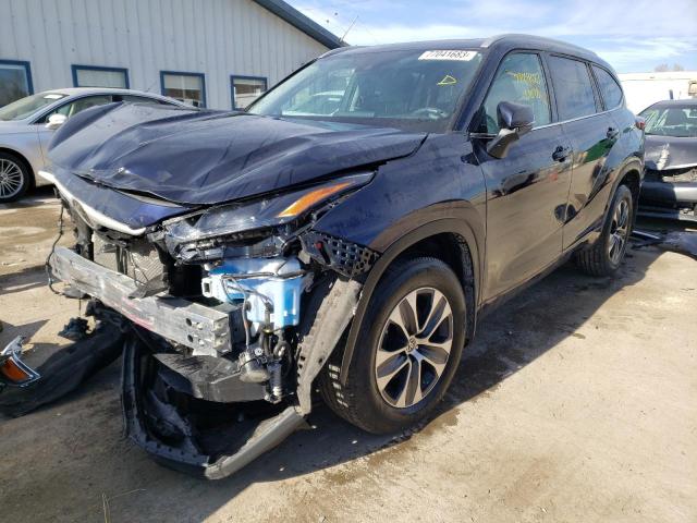 toyota highlander 2022 5tdgzrbh1ns579547