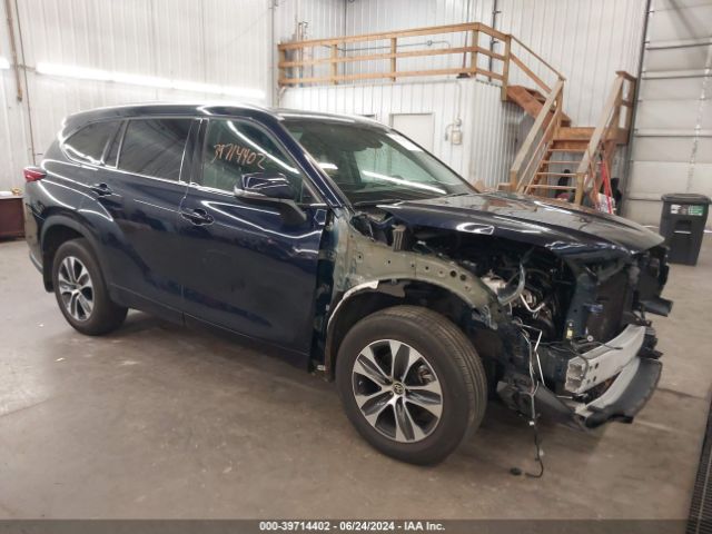 toyota highlander 2021 5tdgzrbh2ms073062