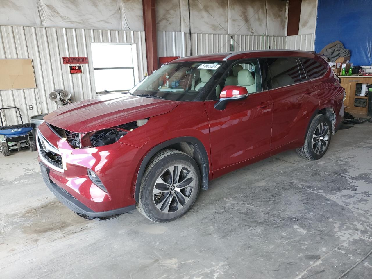 toyota highlander 2022 5tdgzrbh2ns233099