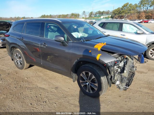 toyota highlander 2022 5tdgzrbh2ns256527