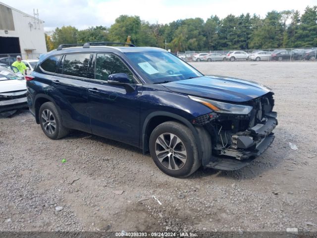 toyota highlander 2021 5tdgzrbh3ms112693