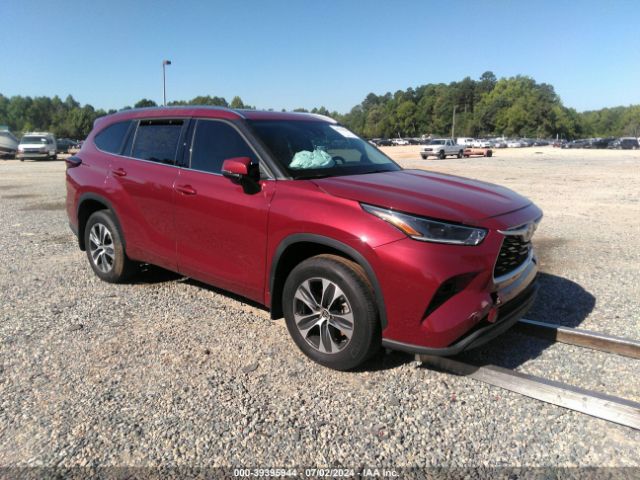 toyota highlander 2021 5tdgzrbh3ms549268