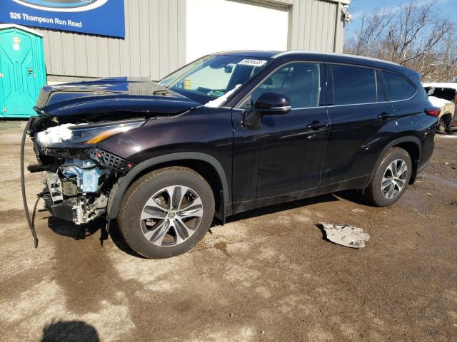 toyota highlander 2022 5tdgzrbh3ns187749