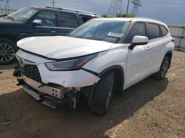 toyota highlander 2022 5tdgzrbh3ns244662