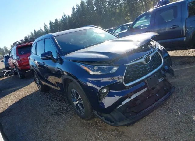 toyota highlander 2022 5tdgzrbh3ns575886