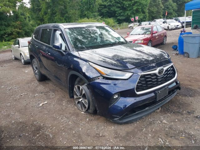 toyota highlander 2021 5tdgzrbh4ms112119