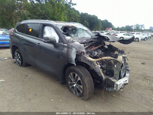 toyota highlander 2021 5tdgzrbh4ms114226