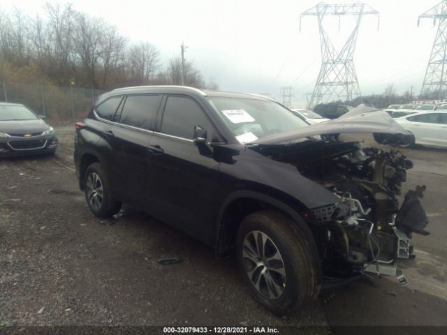 toyota highlander 2021 5tdgzrbh4ms159683