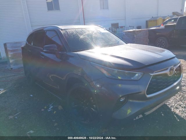 toyota highlander 2022 5tdgzrbh4ns574584