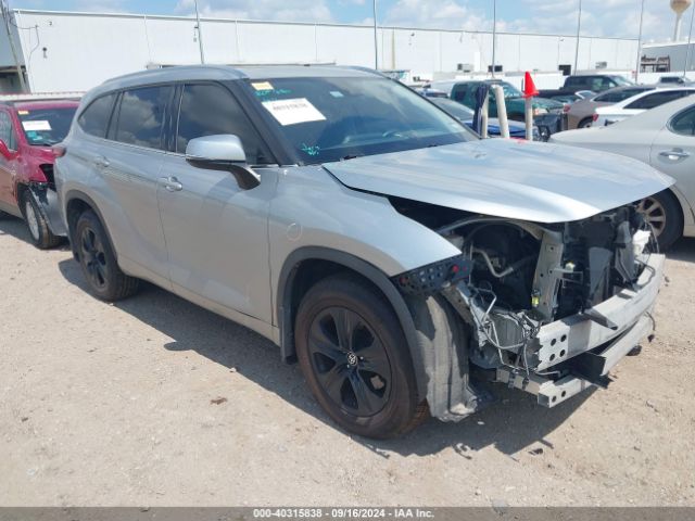 toyota highlander 2021 5tdgzrbh5ms525716