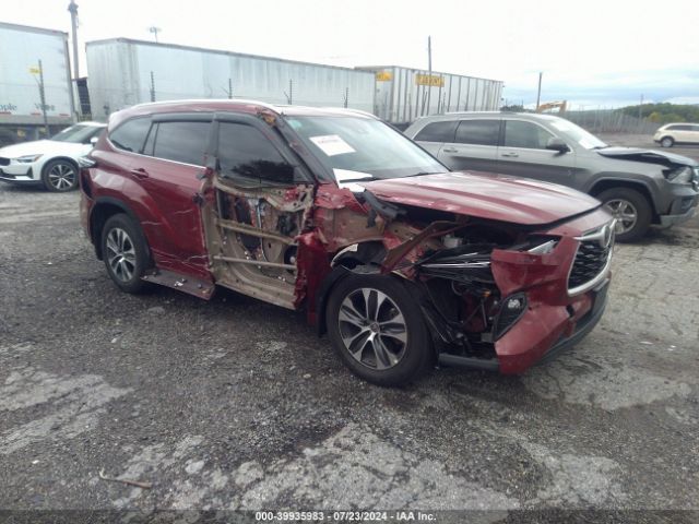 toyota highlander 2021 5tdgzrbh6ms068544