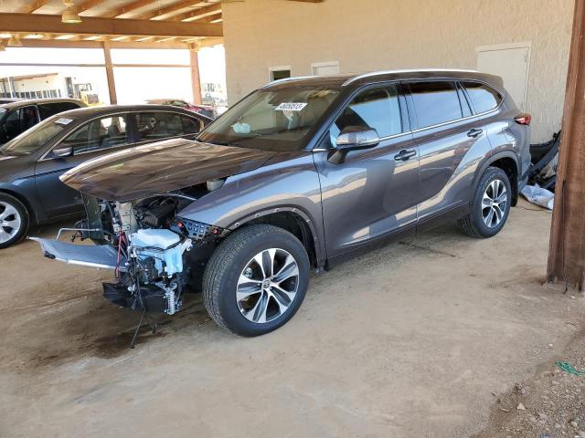 toyota highlander 2022 5tdgzrbh6ns239214