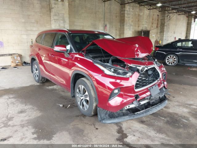 toyota highlander 2021 5tdgzrbh7ms095784