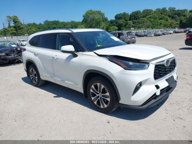 toyota highlander 2021 5tdgzrbh7ms138049