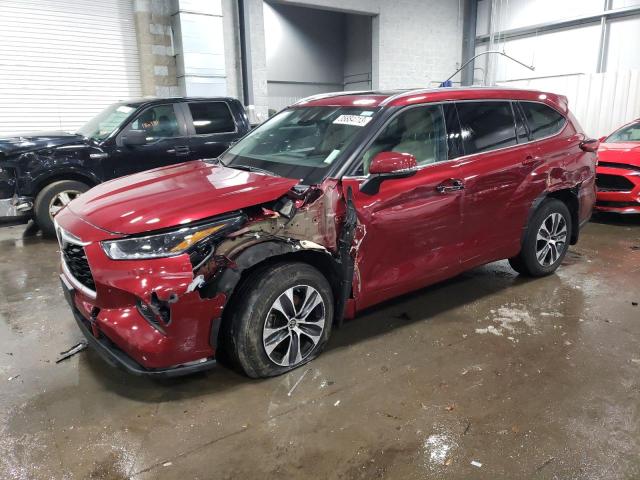 toyota highlander 2021 5tdgzrbh7ms555381