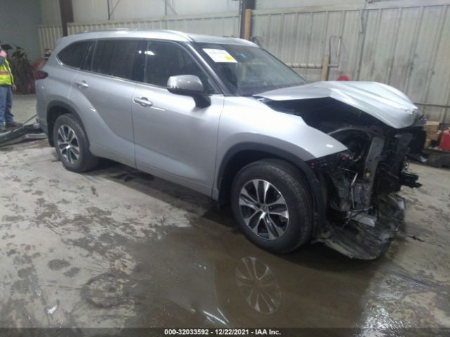 toyota highlander 2021 5tdgzrbh8ms088097