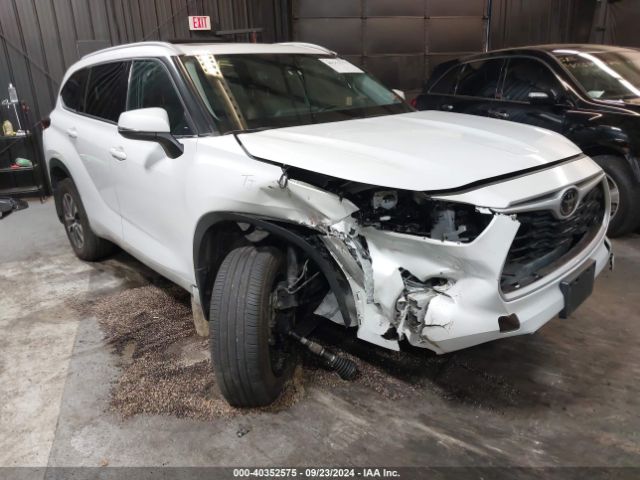 toyota highlander 2022 5tdgzrbh8ns587693