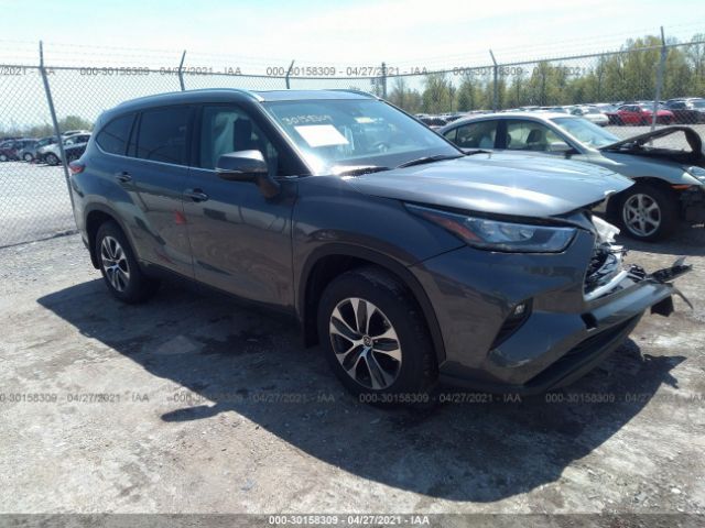 toyota highlander 2020 5tdgzrbh9ls047959