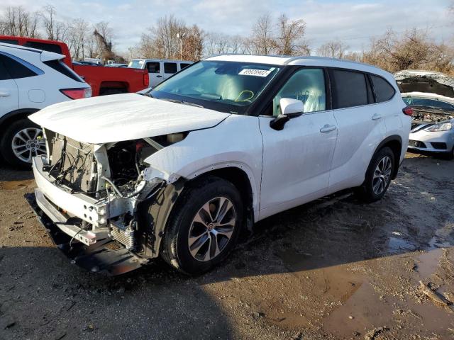 toyota highlander 2022 5tdgzrbh9ns186945