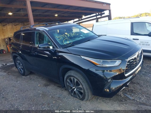 toyota highlander 2021 5tdgzrbhxms547131