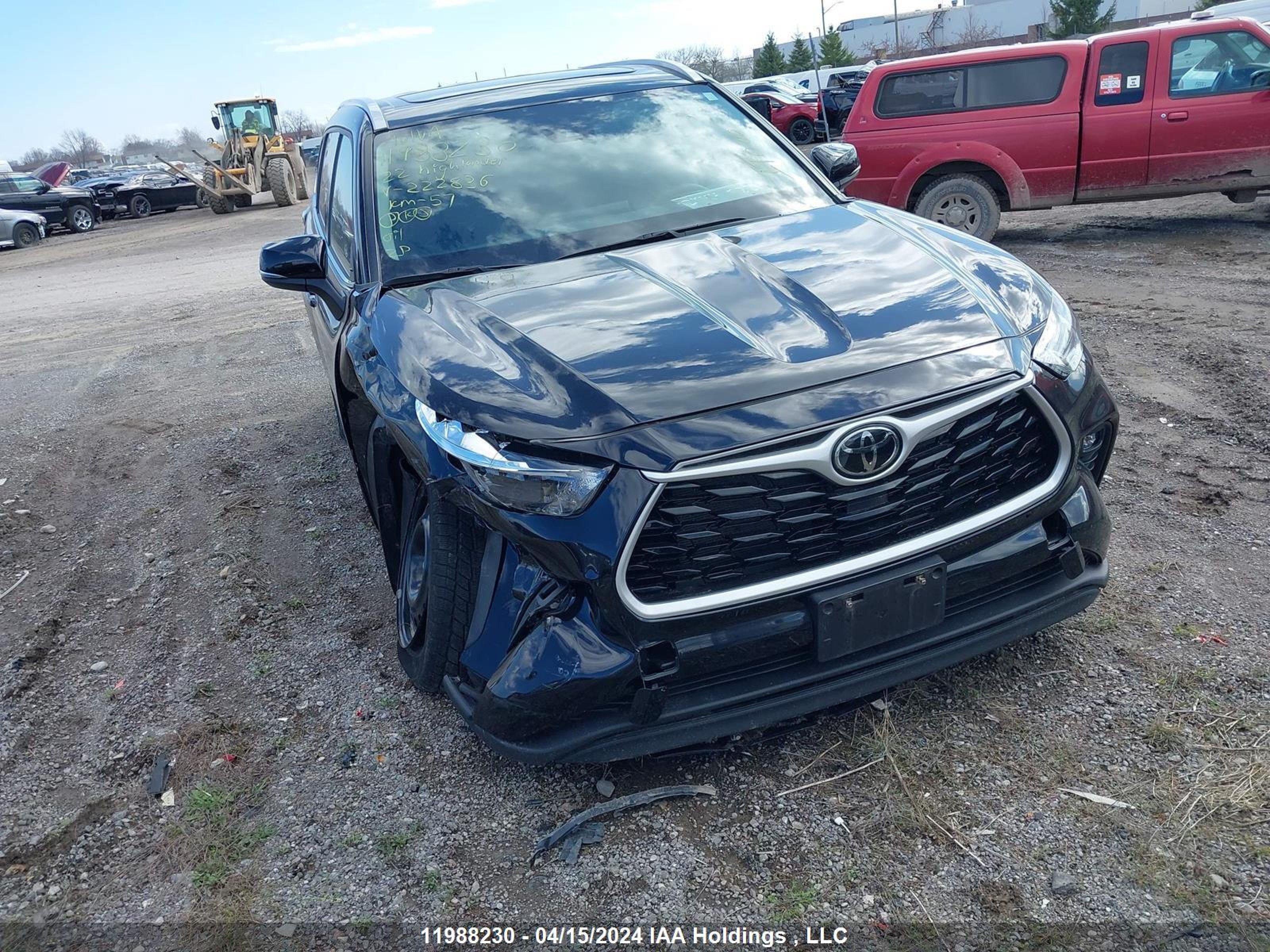 toyota highlander 2022 5tdgzrbhxns222836