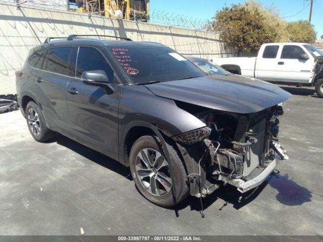 toyota highlander 2021 5tdharah6ms507741