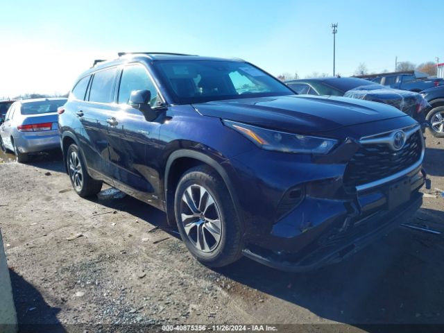 toyota highlander 2021 5tdhbrch0ms524206