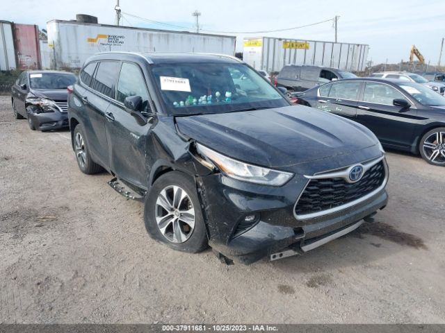 toyota highlander 2020 5tdhbrch1ls508353