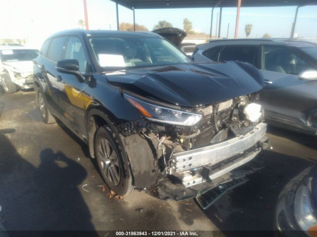 toyota highlander 2021 5tdhbrch1ms517846