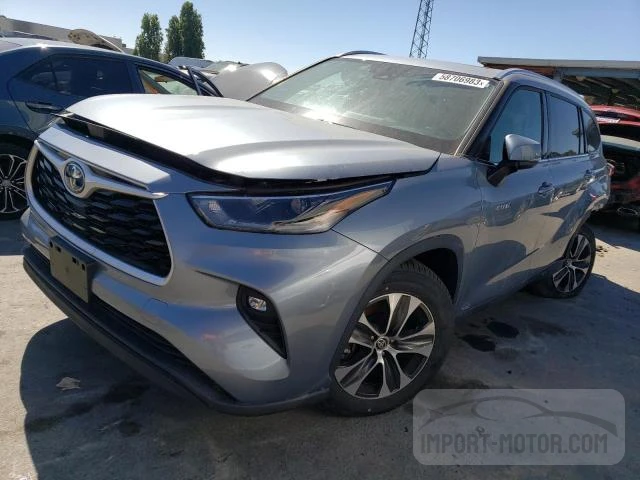 toyota highlander 2021 5tdhbrch8ms033267