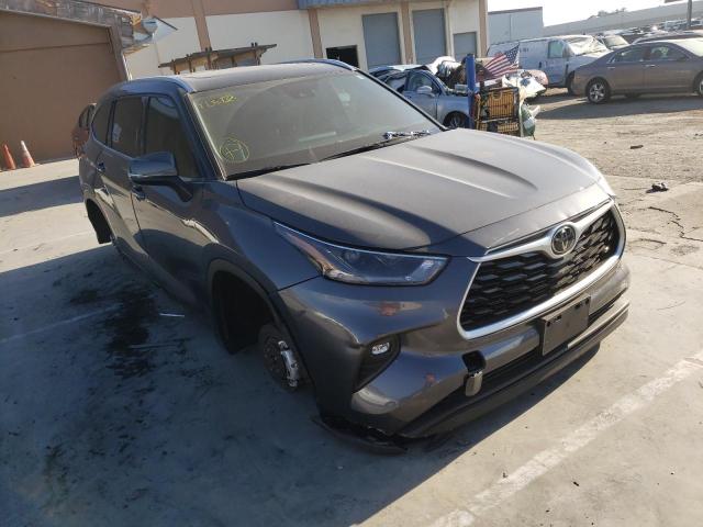 toyota highlander 2021 5tdhzrah1ms514900