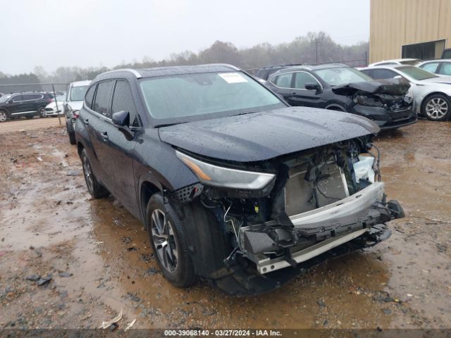 toyota highlander 2022 5tdhzrah5ns103646