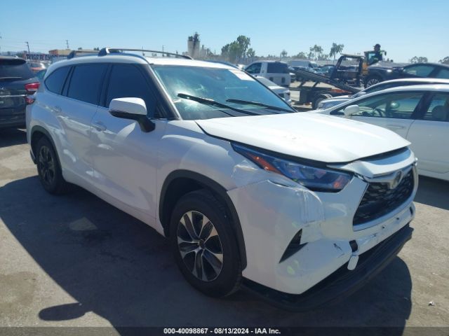 toyota highlander 2020 5tdhzrahxls021456