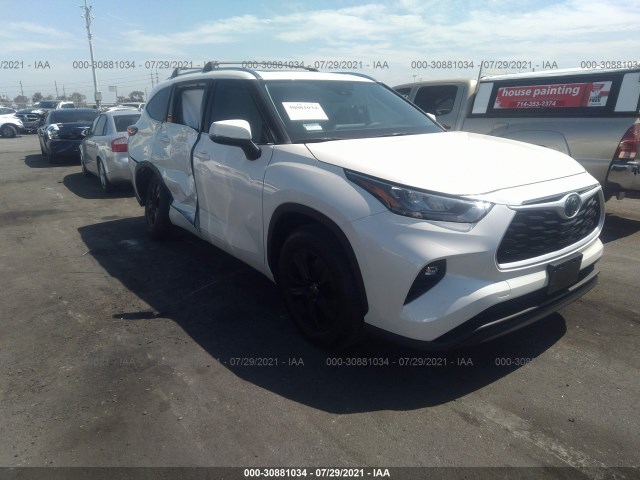 toyota highlander 2020 5tdhzrahxls510231