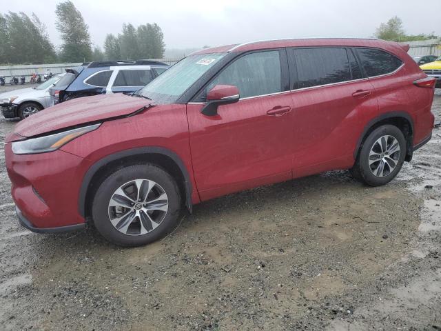 toyota highlander 2021 5tdhzrbh0ms070441