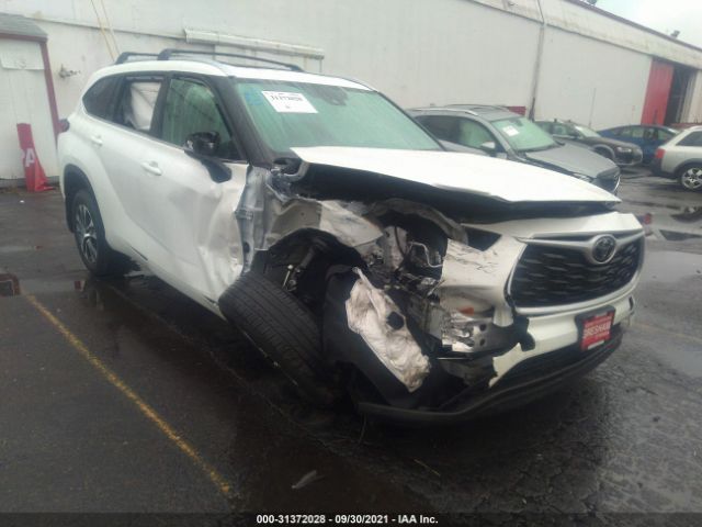 toyota highlander 2021 5tdhzrbh0ms547644