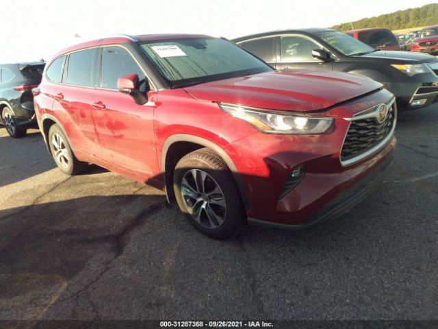 toyota highlander 2020 5tdhzrbh1ls051928