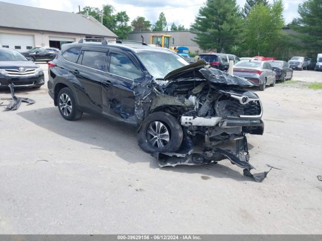 toyota highlander 2021 5tdhzrbh1ms157233