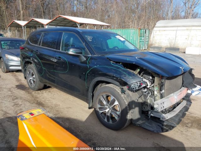 toyota highlander 2021 5tdhzrbh1ms532814